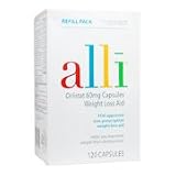  Alli 120 Caps Refill - Weight Loss Aid, 120 caps., (GlaxoSmithKline)