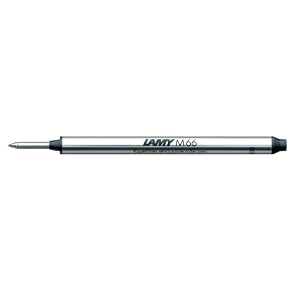 【クリックで詳細表示】LAMY ローラーボール替芯 (ティポ・スイフト・dialog 2 用) ブラック LM66BK 〔正規輸入品〕