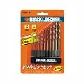 BLACK&DECKER 6�p���^�C�v�h�����r�b�g10�{�Z�b�g Z-15060