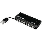  Kensington PocketHUB Mini USB 2.0 - Hub - 4 ports - USB