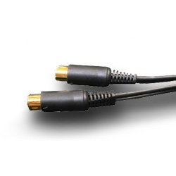 【クリックで詳細表示】フジパーツ S端子ケーブル 1Sプラグ-1Sプラグ 10m FVC-126E