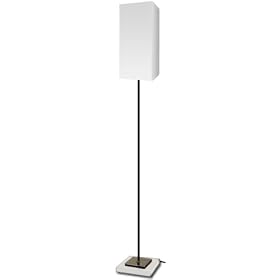 �Z���G F/L�i�z���C�g�V�F�[�h + �z���C�g�x�[�X�j Seriefloor lamp white+white