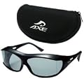 AXE[�A�b�N�X] �Ό��I�[�o�[�O���X �I�[�o�[�T���O���X [SG-605P-BK] �P�[�X [AX-26] �Z�b�g