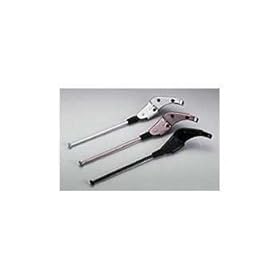 【クリックでお店のこの商品のページへ】ミノウラ アルミサイドスタンド(オーバーサイズ対応)/LA-5 OS シルバー 212-1003-00