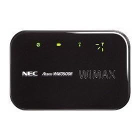 ���{�d�C ���o�C��WiMAX���[�^ AtermWM3500R �v���`�i�u���b�N PA-WM3500R(AT)B
