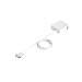 iBUFFALO iPod�EiPhone�[�d��[iPhone4S����m�F��]Dock�P�[�u���t���^ �z���C�g BSIPA03WH