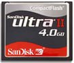 SanDisk UltraII CF 4GB �R���p�N�g�t���b�V�� SDCFH-4096-903
