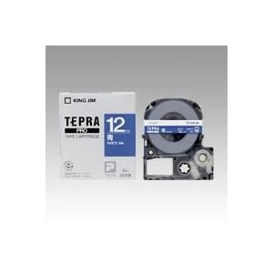 【クリックで詳細表示】KING JIM PROテープカートリッジ カラーラベル SD12B