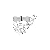 OMRON �f�W�^�����������v AC�A�_�v�^<60100HW5SW> HEM-AC-W5J