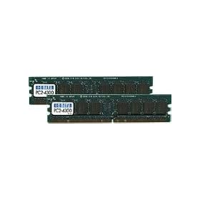 I-O DATA DX533-1Gx2 PC2-4200�Ή� ����DDR2������