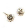 K18PG 0.3ct�_�C�������h�ꗱ�΃s�A�X�y�ۏ؏��t���z