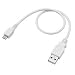 �O���[���n�E�X USB�[�d/�f�[�^�]���P�[�u�� 30cm (microB�^�C�v-A�^�C�v) �z���C�g GH-USB-MB30W