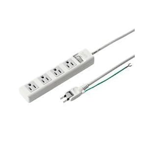 【クリックで詳細表示】SANWA SUPPLY TAP-N3450SW 電源タップ 一括集中スイッチ付き