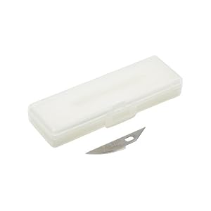 【クリックで詳細表示】クラフトツールシリーズ No.100 モデラーズナイフ PRO 替刃 (曲線刃 3枚セット)