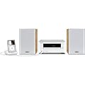 ONKYO(�I���L���[) iPod/iPhone/iPad�h�b�N�t��CD�`���[�i�[�A���v�V�X�e�� X-U1(W) ���ʐ^��iPod�͕ʔ�