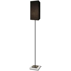 �Z���G F/L�i�u���b�N�V�F�[�h + �z���C�g�x�[�X�j Seriefloor lamp black+white