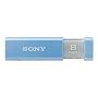 SONY �m�b�N�X���C�h�� USB�������[ �|�P�b�g�r�b�g �A�C�X�u���[ 8GB �L���b�v���X USM8GL-L