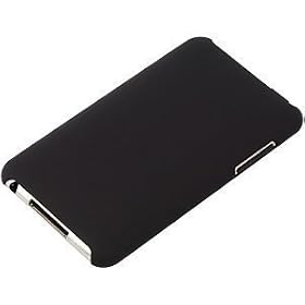 �p���[�T�|�[�g �G�A�[�W���P�b�g�Z�b�g for iPod touch 2nd rubber coating Black PTX-72