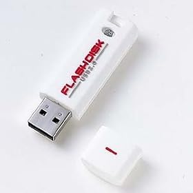 SANWA SUPPLY UFD-128M2WW USB2.0 USB�t���b�V���f�B�X�N