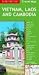 Globetrotter Travel Map Vietnam, Laos and Cambodia