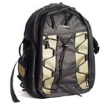  Canon Deluxe Photo Backpack 200EG for Canon EOS SLR Cameras (Black with Greenish Accent)