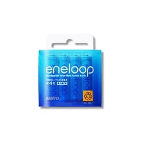 SANYO eneloop �j�b�P�����f�d�r �P4�` 4�{�p�b�N HR-4UTG-4BP