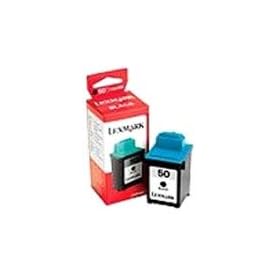 Lexmark 50 �X�[�p�[�V���[�v�E�E�H�[�^�v���[�t�E�u���b�N�J�[�g���b�W