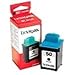 Lexmark 50 �X�[�p�[�V���[�v�E�E�H�[�^�v���[�t�E�u���b�N�J�[�g���b�W