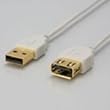 iBUFFALO Arvel USB�����X�����P�[�u�� 0.5M �z���C�g AUSE05WH
