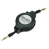  Cables Unlimited Zip-Linq Male/Male Retractable 3.5mm Stereo Cable