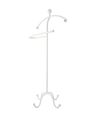 Galileo Casa Stummer Diener 2175039 weiß 47 x 29 cm - Höhe 106,5 cm