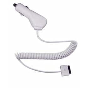 ACETEK White iPod Car Charger 2 AC-iPCCWH2