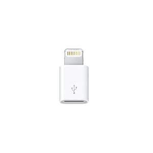 【クリックでお店のこの商品のページへ】Lightning to Micro USB Adapter MD820ZM/A