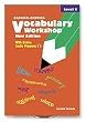 Vocabulary Workshop: Level E