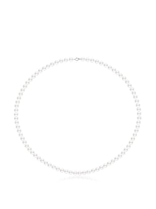 Pearl Addict Halskette rhodiniertes Silber 925