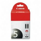  Canon PGI-5 BK 2-Pack Pigment Black Ink Tanks