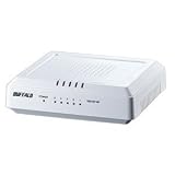 BUFFALO Giga�Ή� 5�|�[�g �X�C�b�`���O�n�u LSW3-GT-5EP/WH�o�b�t�@���[�ɂ��