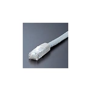 【クリックで詳細表示】iBUFFALO カテゴリ6 5M グレー ETPC65LGA