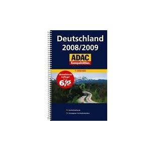 【クリックで詳細表示】ADAC KompaktAtlas Deutschland 2008/2009 [Perfect]
