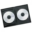 iBUFFALO DVD�g�[���P�[�X 2�����[�~10���Z�b�g �u���b�N BC01T210BK