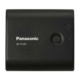 Panasonic USB�Ή����o�C���d���p�b�N ���`�E���C�I��5400 �u���b�N QE-PL201-K