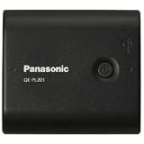 Panasonic USB�Ή����o�C���d���p�b�N ���`�E���C�I��5400 �u���b�N QE-PL201-K