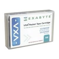 【クリックで詳細表示】イメーション Exabyte VXAテープ X6 62m 20/40GB EXABYTE VXA 62M X6