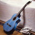  Prudencio saez - guitare-eaclp 51a - verni bleu - soldes