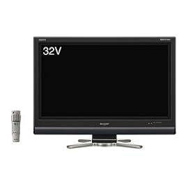 SHARP AQUOS 32V�^ �n��EBS�E110�xCS�f�W�^���n�C�r�W�����t���e���r LC-32D30-B �u���b�N