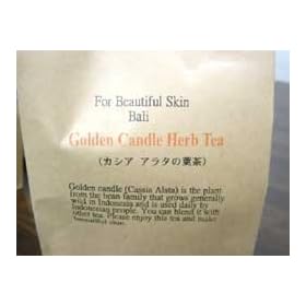 �����h�Ηt�����h�iGolden Candle Herb Tea�j�J�V���@�A���^�̒��t