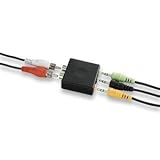  5.1 Game Console Adapter Convert Rca Plugs To A Single 1/8