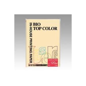 【クリックで詳細表示】バイオトップカラーA4判 50枚入 120g/m2【イエロー】 BT303