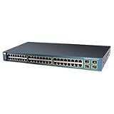  Cisco Catalyst 3560-48PS EMI - Commutateur - 48 ports - EN, Fast EN - 10Base-T, 100Base-TX + 4 x SFP (vide) - 1U - montable sur rack