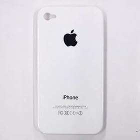 Apple ���S�J�o�[ for iPhone4 / 4S �z���C�g ���{��������t